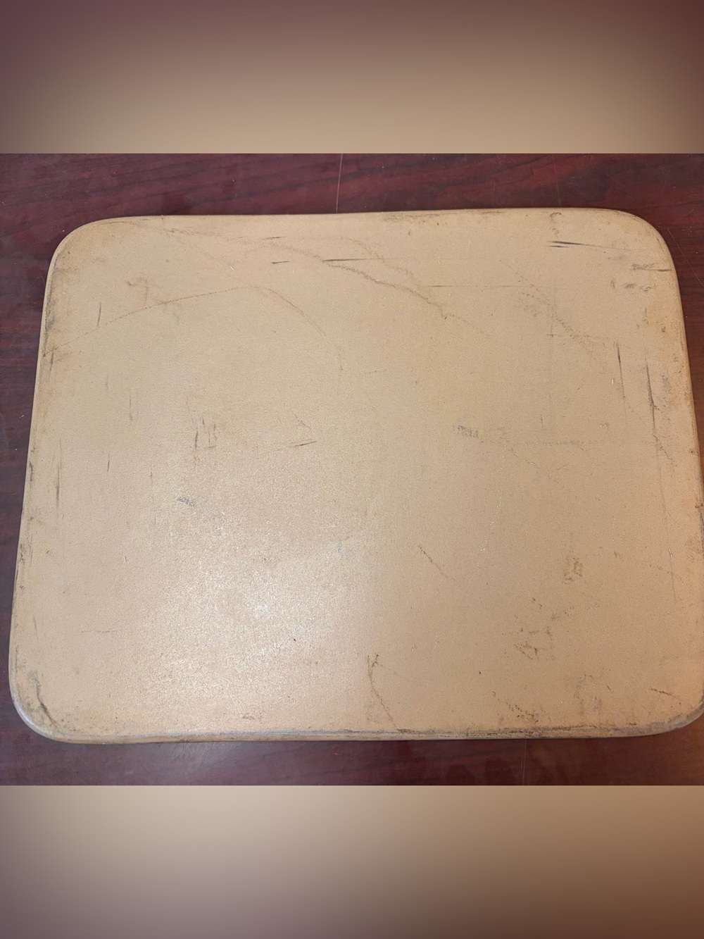 Pampered chef Heritage collection 12x15 stoneware baking sheet Seasoned
